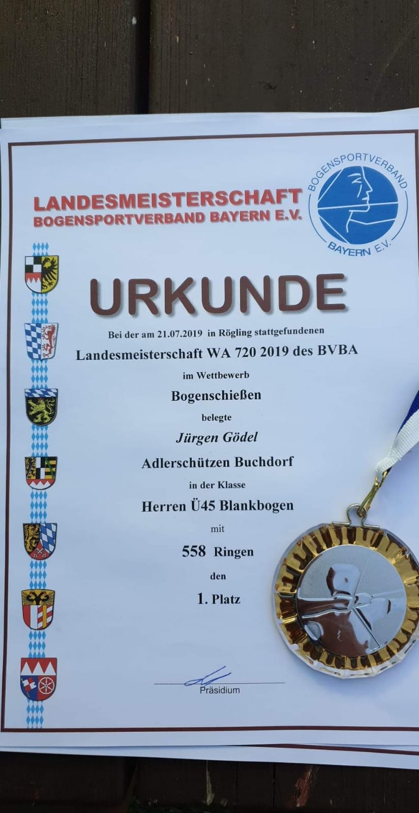 Landesmeister-Blankbogen 2019